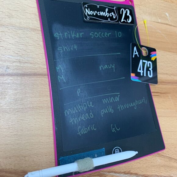 Striker Soccer Team USA T Shirt Mens M Medium Navy Blue V Neck Short Sleeve - Picture 12 of 13